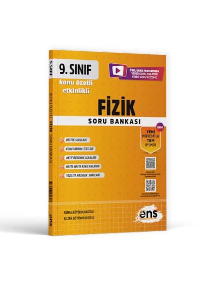 Ens Yayıncılık 9.sınıf Fizik Konu Özetli Etkinlikli Soru Bankası