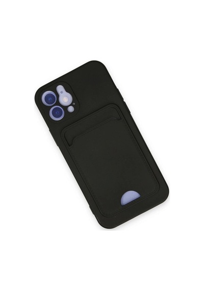 Apple İphone 12 Kılıf Kelvin Kartvizitli Silikon