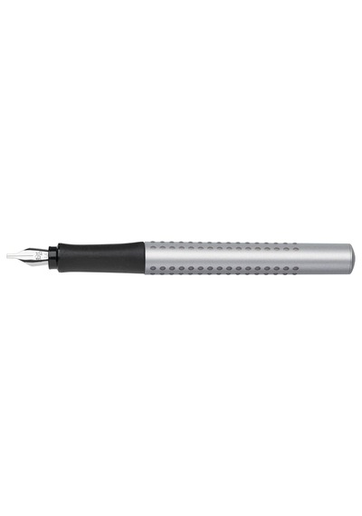 Faber-castell Grip 2011 Dolma Kalem Kaligrafi Set Gümüş Çok Renkli