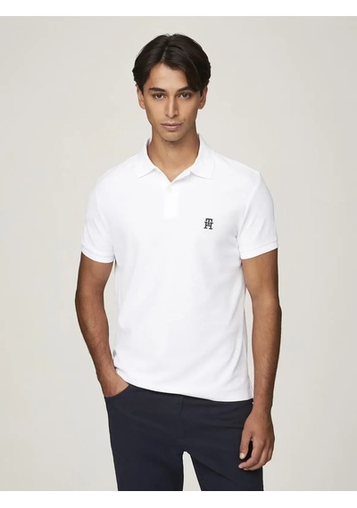 Tommy Hilfiger Imd Reg Polo Erkek Beyaz T-shirt - Mw0mw33167