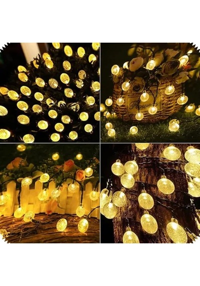 7m 50 Led Solar Led Işık Diğer