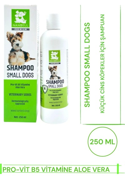 Nanbell Küçük Cins Köpekler İçin Şampuan 250 ML