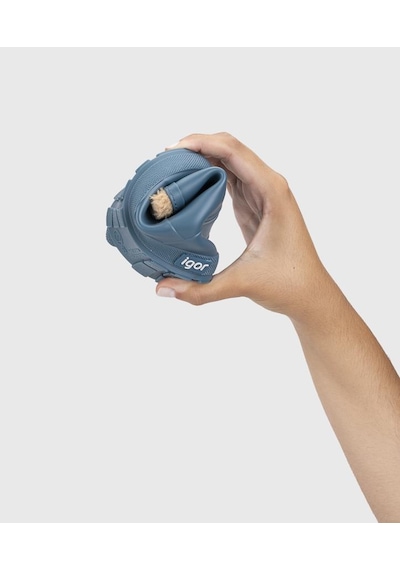 İgor Igor W10306-213 Yogi Borreguito Unisex Çocuk Yağmur Çizmesi Petrol