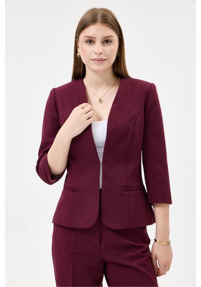 Velnara Moda Mürdüm Zamansız Klasik Kadın Takım Elbise-v Yaka Ceket & İspanyol Paça Pantolon Koyu Mürdüm - 927041557 Koyu Mürdüm Velnara Moda Mürdüm Zamansız Klasik Kadın Takım Elbise-v Yaka Ceket & İspanyol Paça Pantolon Koyu Mürdüm - 927041557 Koyu Mürdüm