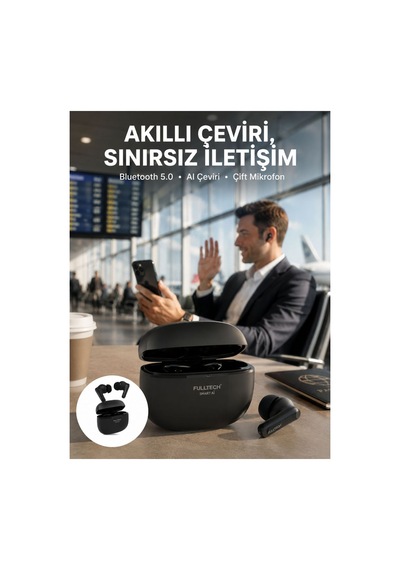 Gürültü Engelleyici Tws Kulaklık Uzun Pil Ömürlü Ve Suya Dayanıklı Yeni Nesil Diğer