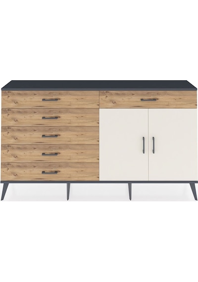 Arges Konsol Tek Raflı 6 Çekmeceli 2 Kapaklı 176x30x99 Antrasit-a Antrasit-aytaşı/çam Arges Konsol Tek Raflı 6 Çekmeceli 2 Kapaklı 176x30x99 Antrasit-a Antrasit-aytaşı/çam