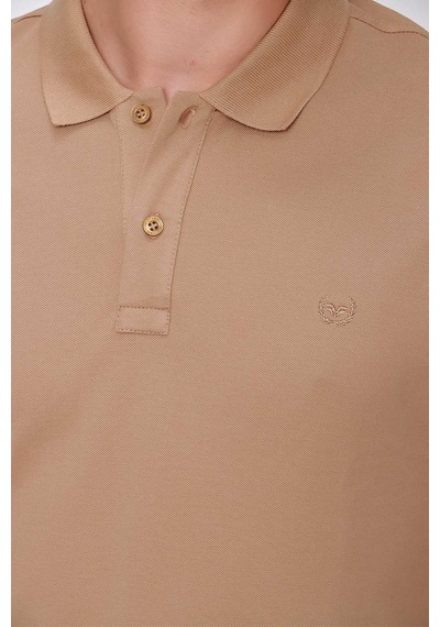 Bej Basic Düz %100 Pamuk Slim Fit Dar Kesim Kısa Kollu Polo Yaka Erkek Tişört 99yc018011653 Bej Bej Basic Düz %100 Pamuk Slim Fit Dar Kesim Kısa Kollu Polo Yaka Erkek Tişört 99yc018011653 Bej