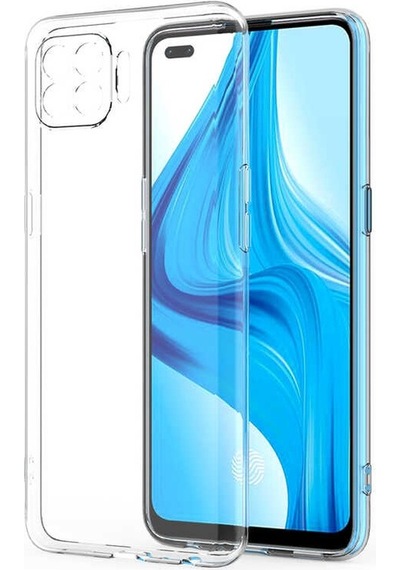 Adige Oppo Reno 4 Lite Kılıf Kamera Korumalı Süper Silikon