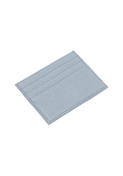 West Polo Hakiki Deri Bol Kartlıklı Unisex Kartlık Wpt041 Buz Mavisi Buz Mavi