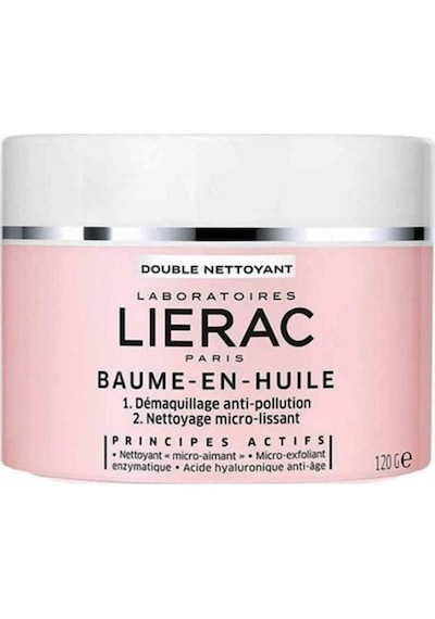 Lierac Double Cleansing Balm-In-Oil Çift Etkili Balsam Yağ Temizleyici 120 G