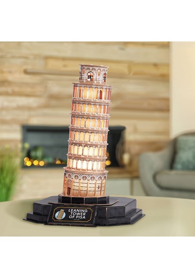 Pisa Kulesi 3d Puzzle Led Işıklı L535h
