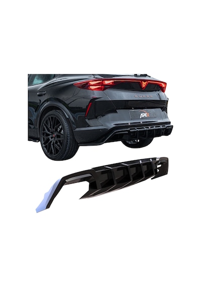 Cupra Formentor 2024+ Makyajlı Kasa Arka Tampon Eki Difüzör Piano Black