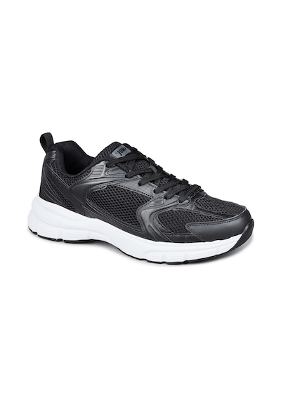 Lescon 28627 Siyah Erkek Sneaker Günlük Spor Ayakkabı Beyaz