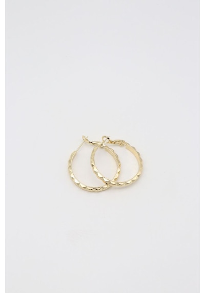 Vıp Küpe 14 K-17142 27mm Çok Renkli