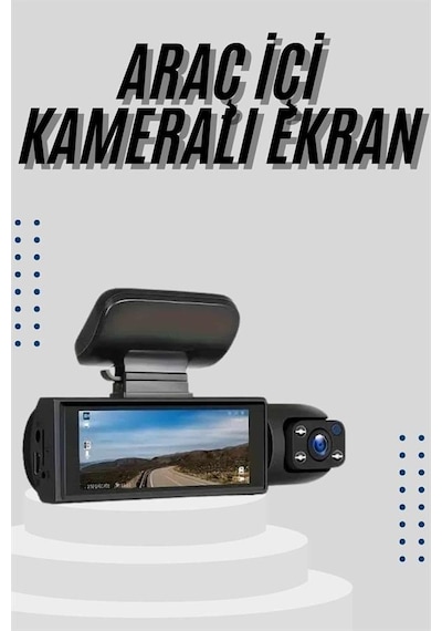Muratech Çift Kameralı Araç Kamerası Ön Ve Arka Kameralı