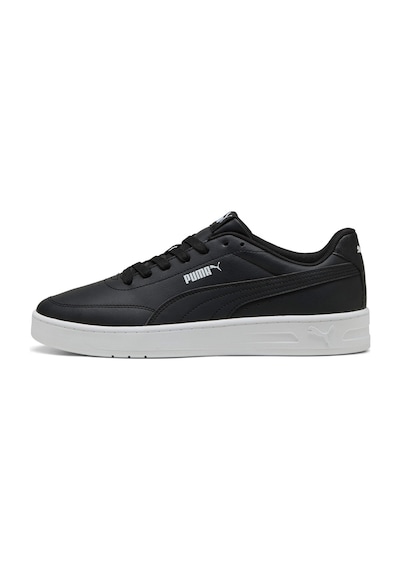 Puma Court Classic Clean Siyah Erkek Sneaker 000000000102266180 SİYAH-BEYAZ
