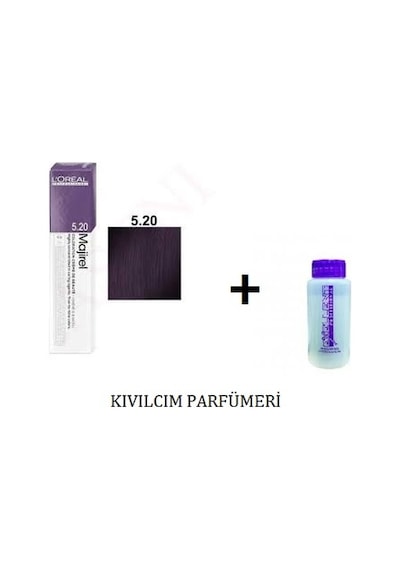 Loreal Majirel 5.20 Açık Kestane Çok Yoğun Irize Boya + Oksidan