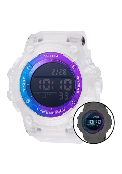Invicta X Activa Summit Dijital Erkek Kol Saati - 50 Mm - Şeffaf Beyaz
