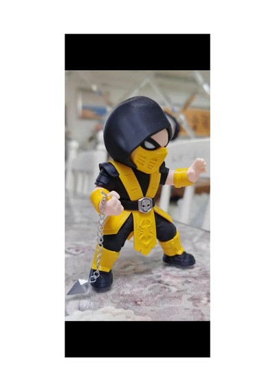 Mortal Kombat Scorpion Figür 20 Cm