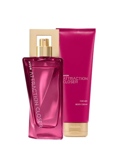 Avon Attraction Closer Kadın Parfüm Ve Vücut Losyounu Paketi Çiçek