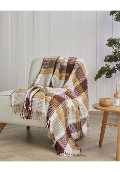 English Home Olive Koltuk Şalı 130x170 Cm Multicolor Multicolor