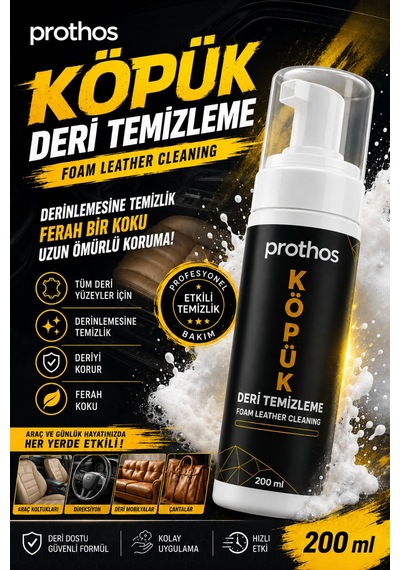 Köpük Deri Temizleme