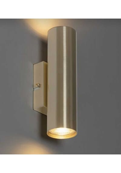 Gunisigi Led Ampullü Çift Yonlu İnox Led Aplik Duvar Aplik Gece L Siyah