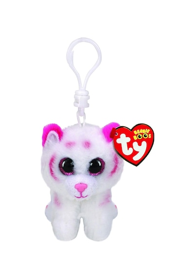 Ty 35241 Tabor Kaplan Peluş Klip, Beyaz Açık Bej