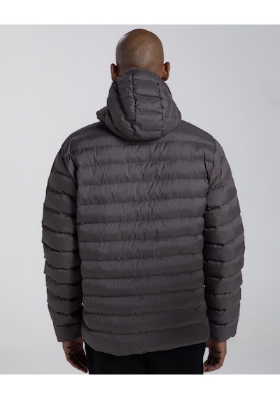 Kappa Logo Rina Puffer Erkek Kahverengi Regular Şişme Mont