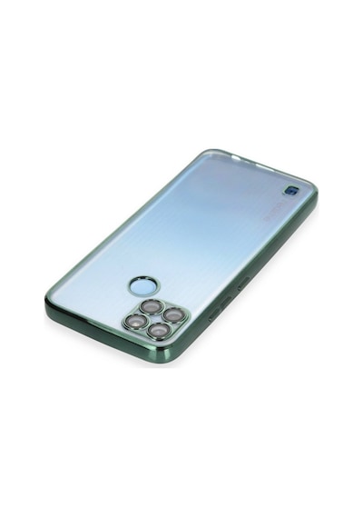 Realme C25y Kılıf Razer Lensli Silikon - Yeşil Bz8683140484361