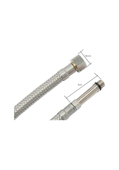2 Adet Geylani Uzun Uçlu Pasolu 3/8 Batarya Flexi 9cm Pasolu 70cm Diğer