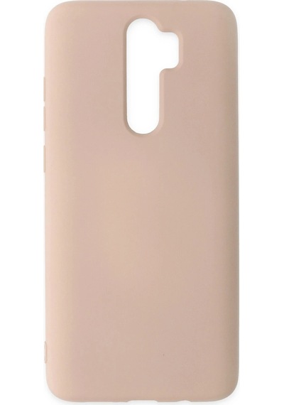 Newface Xiaomi Redmi Note 8 Pro Kılıf Nano İçi Kadife Silikon Semeglbl - 97 - Pudra