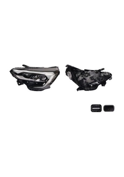Renault Clio V 2021 Icon Paket Beyaz Çerçeve Sağ Far