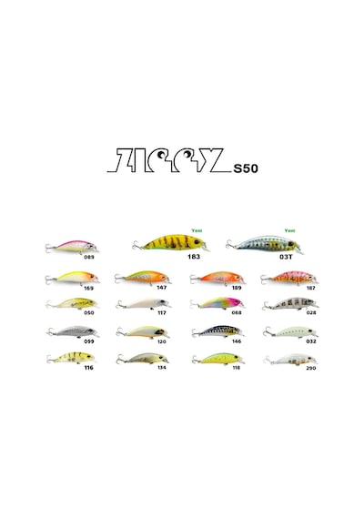 Fujin Ziggy 50mm Lrf Maket Balık 03t Trans Iwashi