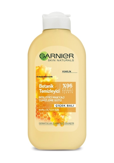 Garnier Botanik Temizleyici Besleyici Çiçek Balı Makyaj Temizleme Sütü 200 ML