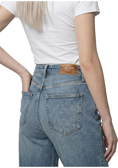 LOFT Bella Regular Fit Kadın Pantolon Lf2043061 Q1.v1 Denim