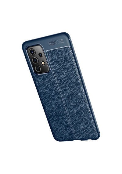Samsung Uyumlu Galaxy A52 Kilif Niss Deri Görünümlü Silikon Kapak 484400955