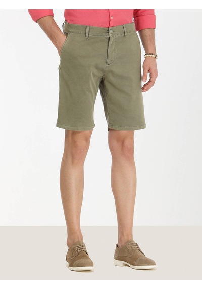 Kip Slim Fit Haki Erkek Şort Brmd 118 001