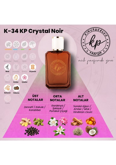 KP K-34 Kadın Parfüm EDP 50 ML