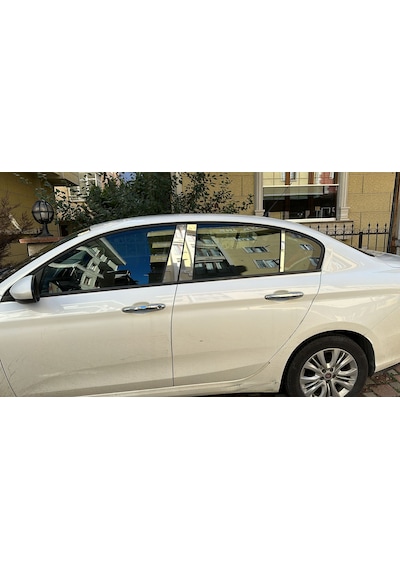 Fiat Egea Krom Cam Direği Sağ Sol Takım 6 Prç 2015-2025 Sd / Hb Uyumlu