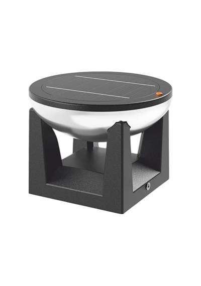 30w Solar Bahçe Küre, 3 Renk Fonksiyonlu Beyaz/günışığı/naturel Siyah