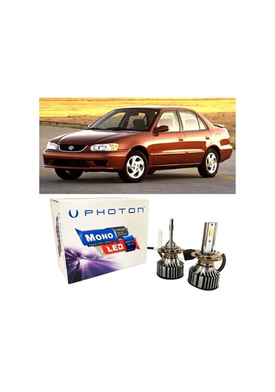 Toyota Corolla Led Xenon Kısa Far Ampulü Hb4 Mono Yeni Seri Beyaz 2000-2002