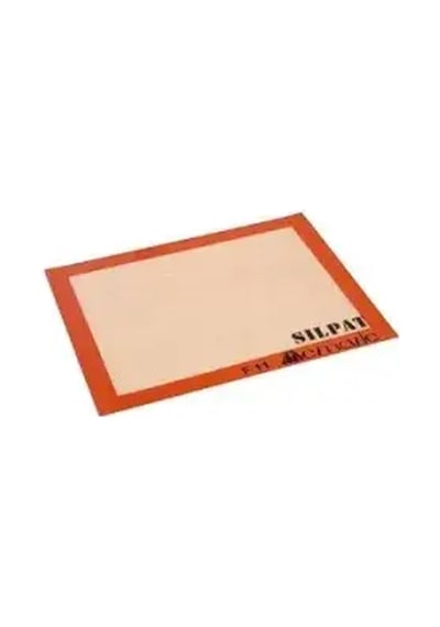 Silikon Silpat Yanmaz Yapışmaz Pişirme Matı Çok Renkli