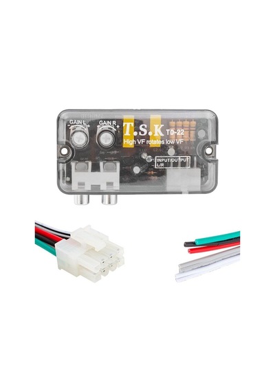 Magicvoice Ayarlı Oto Deck Anfi Çevirici Td-22 2-4 Kanal Anfi Ba