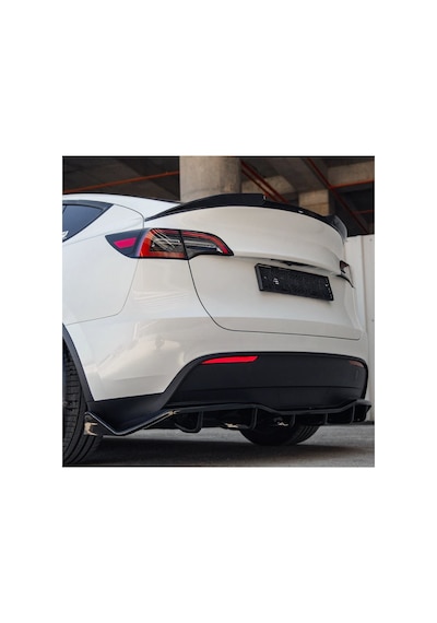 Tesla Model Y 2020-2025 Spoiler Piano Black Bagaj Üstü Spoiler Eki