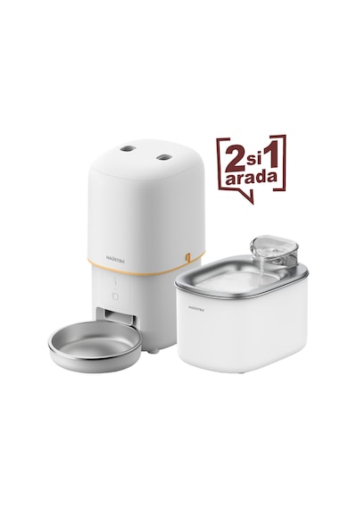 Haustier Pwf Akıllı Beslenme İstasyonu, Akıllı Kedi Mama Kabı & Kedi Su Sebili İkisi Bir Arada Avantaj Set, Pf02 Akıllı Mama Kabı, Wf007l Otomatik Kedi Su Sebili, Combo Set Beyaz Haustier Pwf Akıllı Beslenme İstasyonu, Akıllı Kedi Mama Kabı & Kedi Su Sebili İkisi Bir Arada Avantaj Set, Pf02 Akıllı Mama Kabı, Wf007l Otomatik Kedi Su Sebili, Combo Set Beyaz