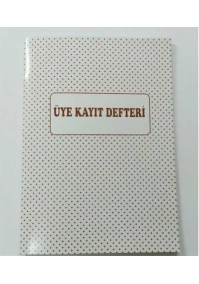 Cem Üye Kayıt Defteri 72 Yaprak