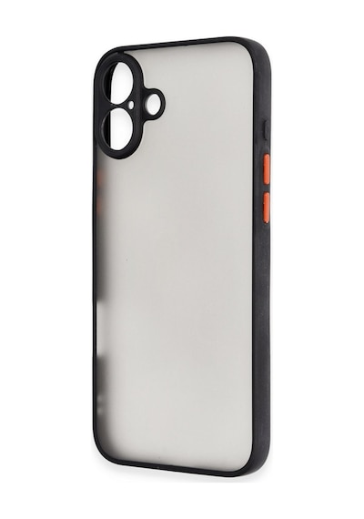 Apple iPhone Uyumlu - 16 Plus Kılıf Montreal Silikon Kapak - Siyah