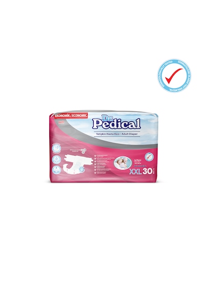 Dr. Pedical - Belbantlı Hasta Bezi 2large Beden 30'lu 2XL