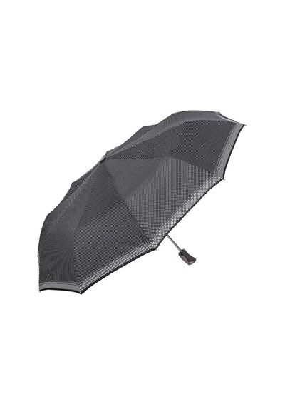 Baginn Snotline Kadın Şemsiye Mini Beyaz Puantiyeli Siyah 225l
